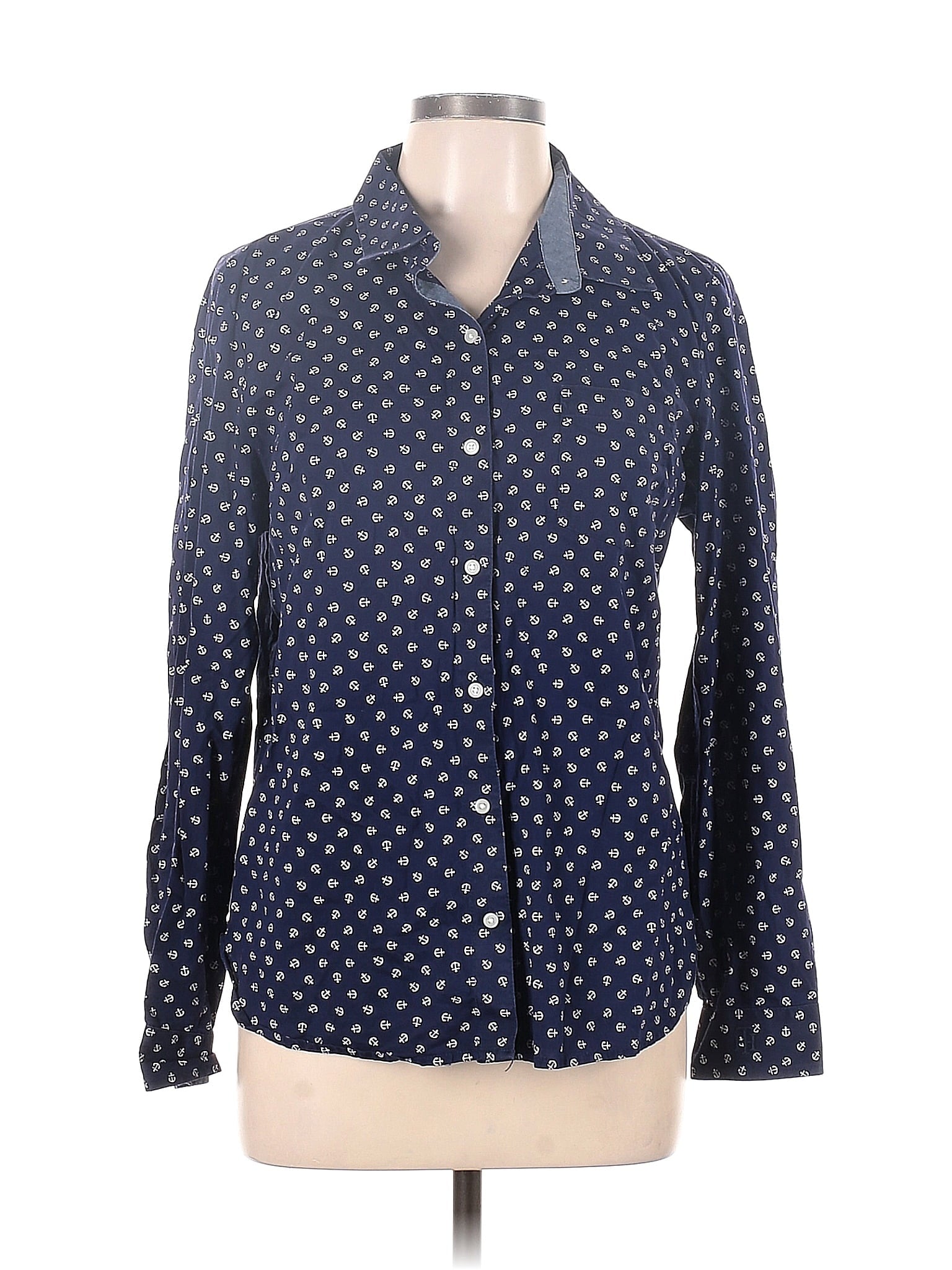 Long Sleeve Button Down Shirt size - L