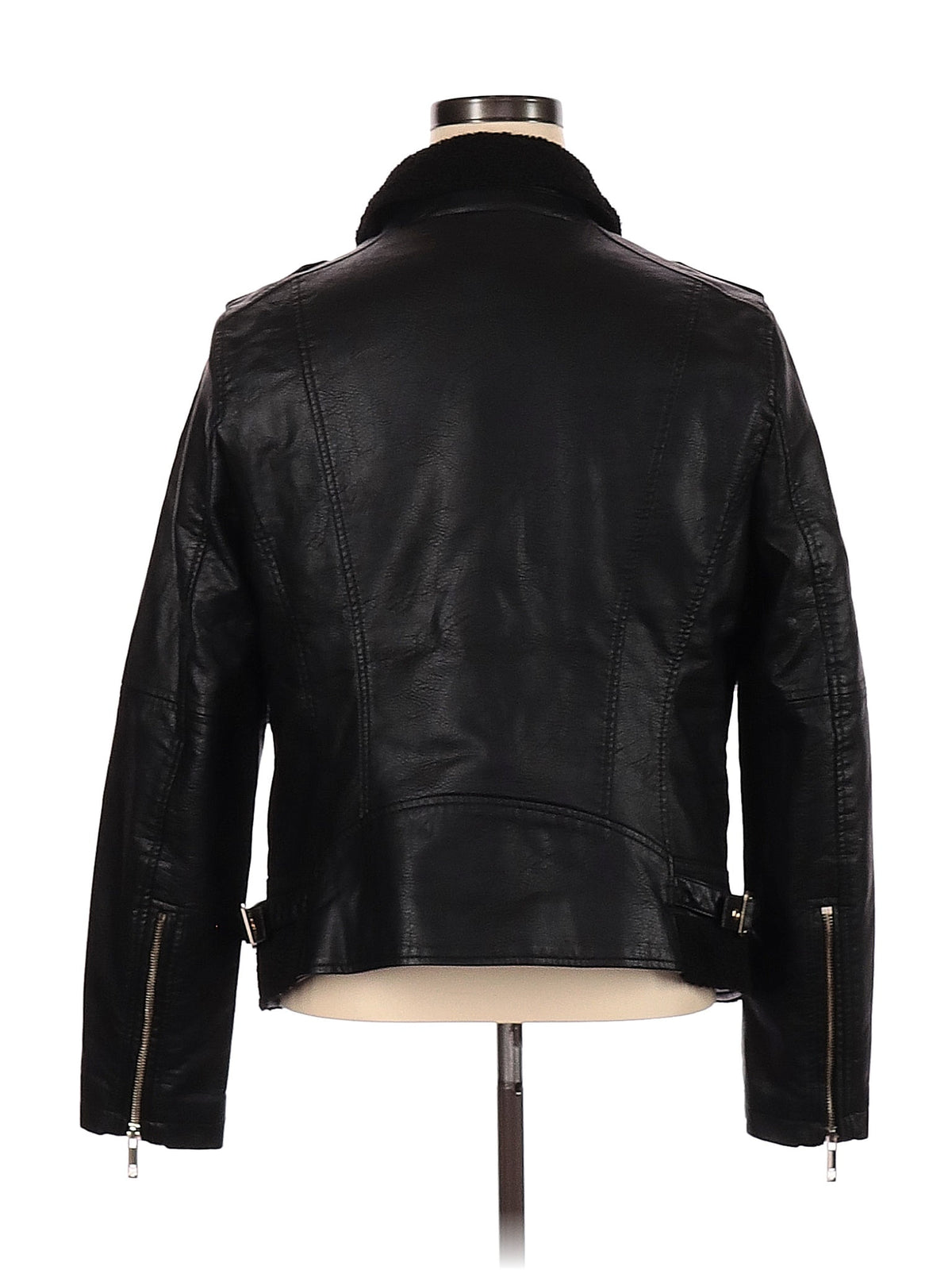 Faux Leather Jacket size - M