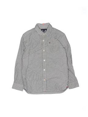 Long Sleeve Button Down Shirt size - 8 - 10