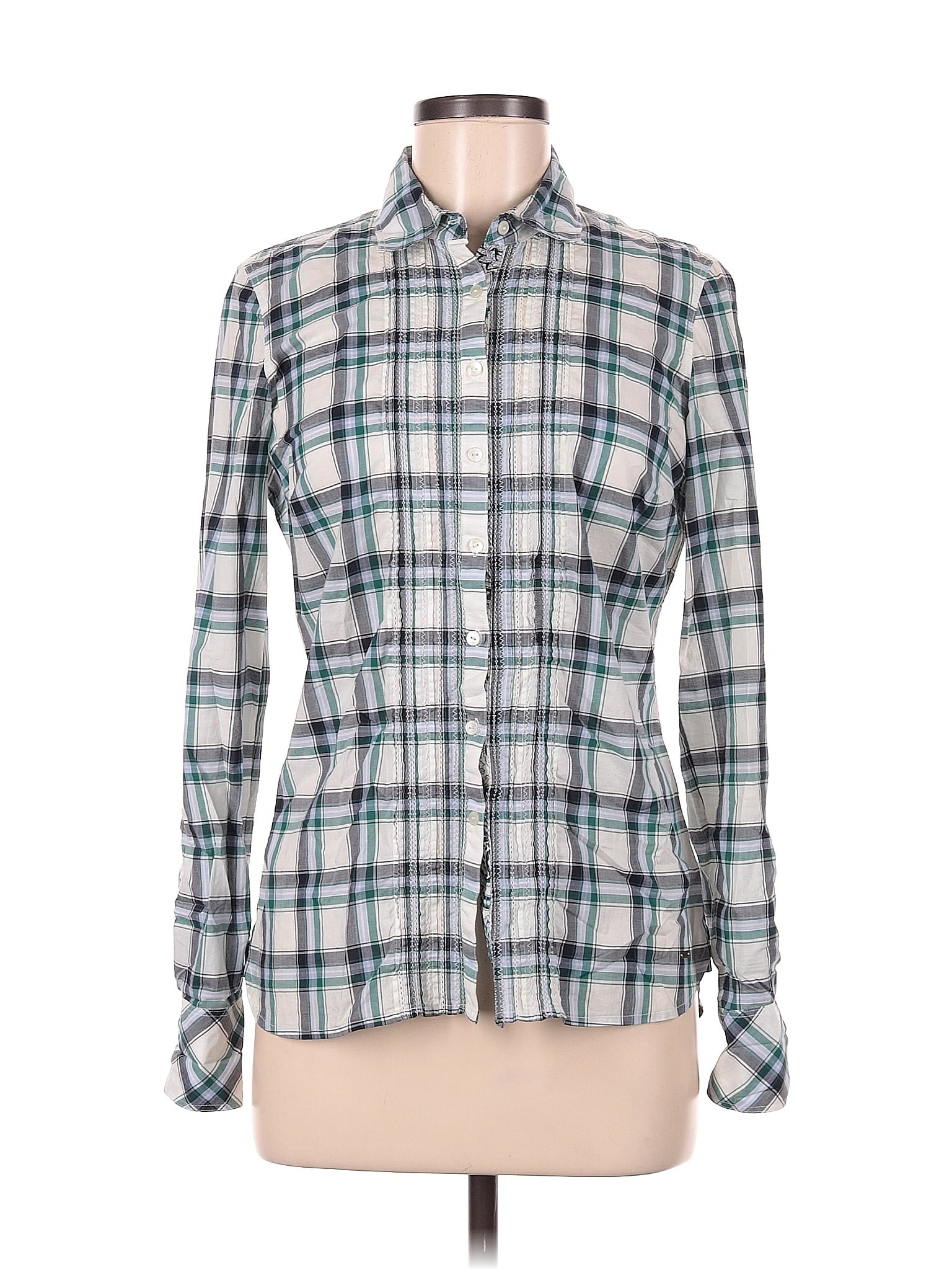 3/4 Sleeve Button Down Shirt size - 6