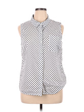 Sleeveless Button Down Shirt size - XL