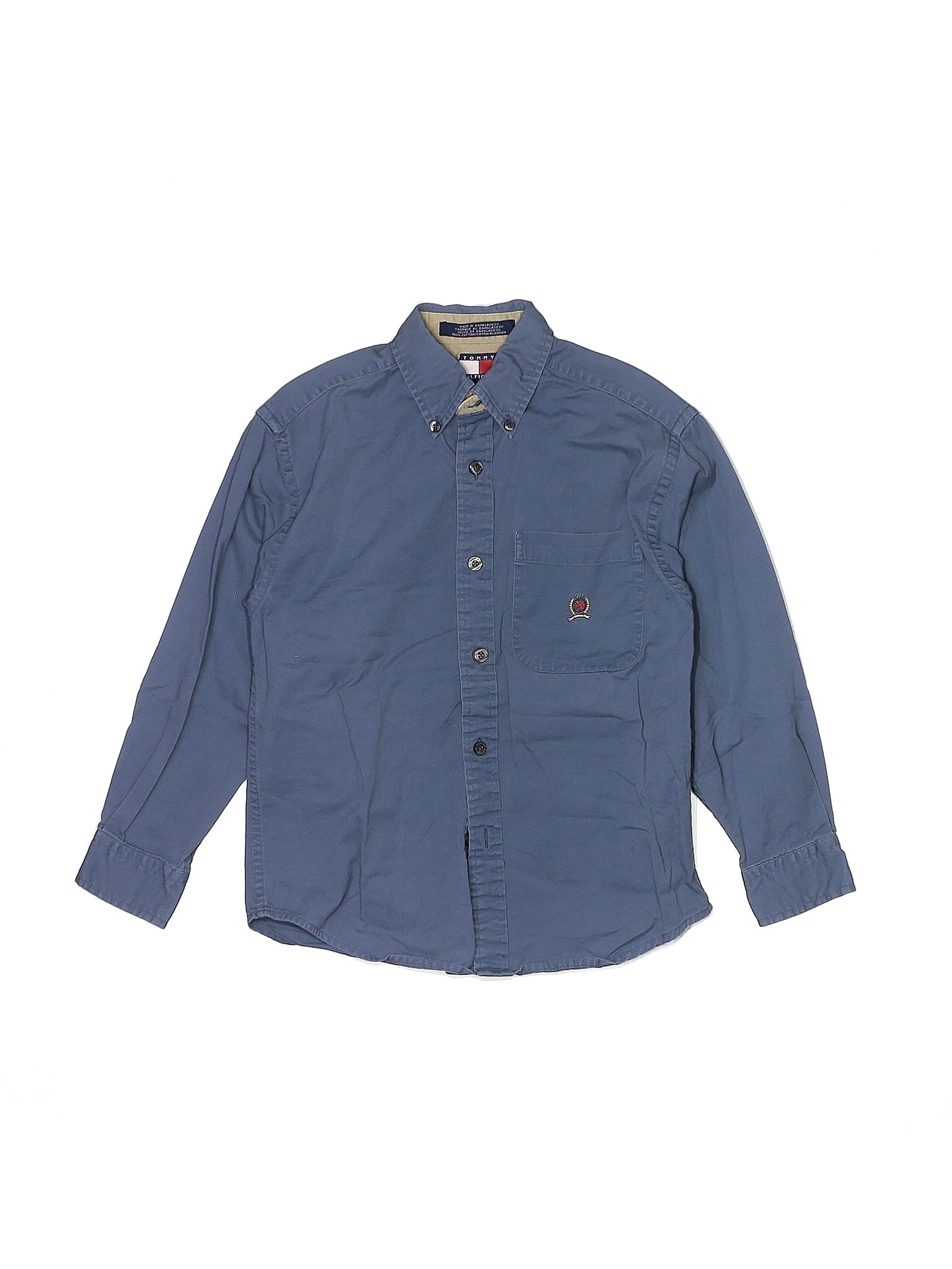 Long Sleeve Button Down Shirt size - S (Youth)