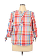 3/4 Sleeve Button Down Shirt size - XL